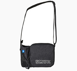 Skuldertaske med "kopholder"